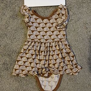 Little sleepies twirl bodysuit